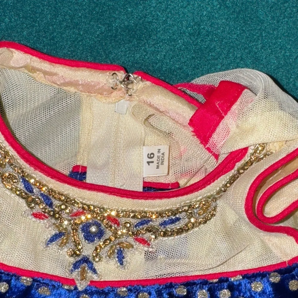 Indian Party Wear Embroidered Handmade Panjabi Suits for Infants